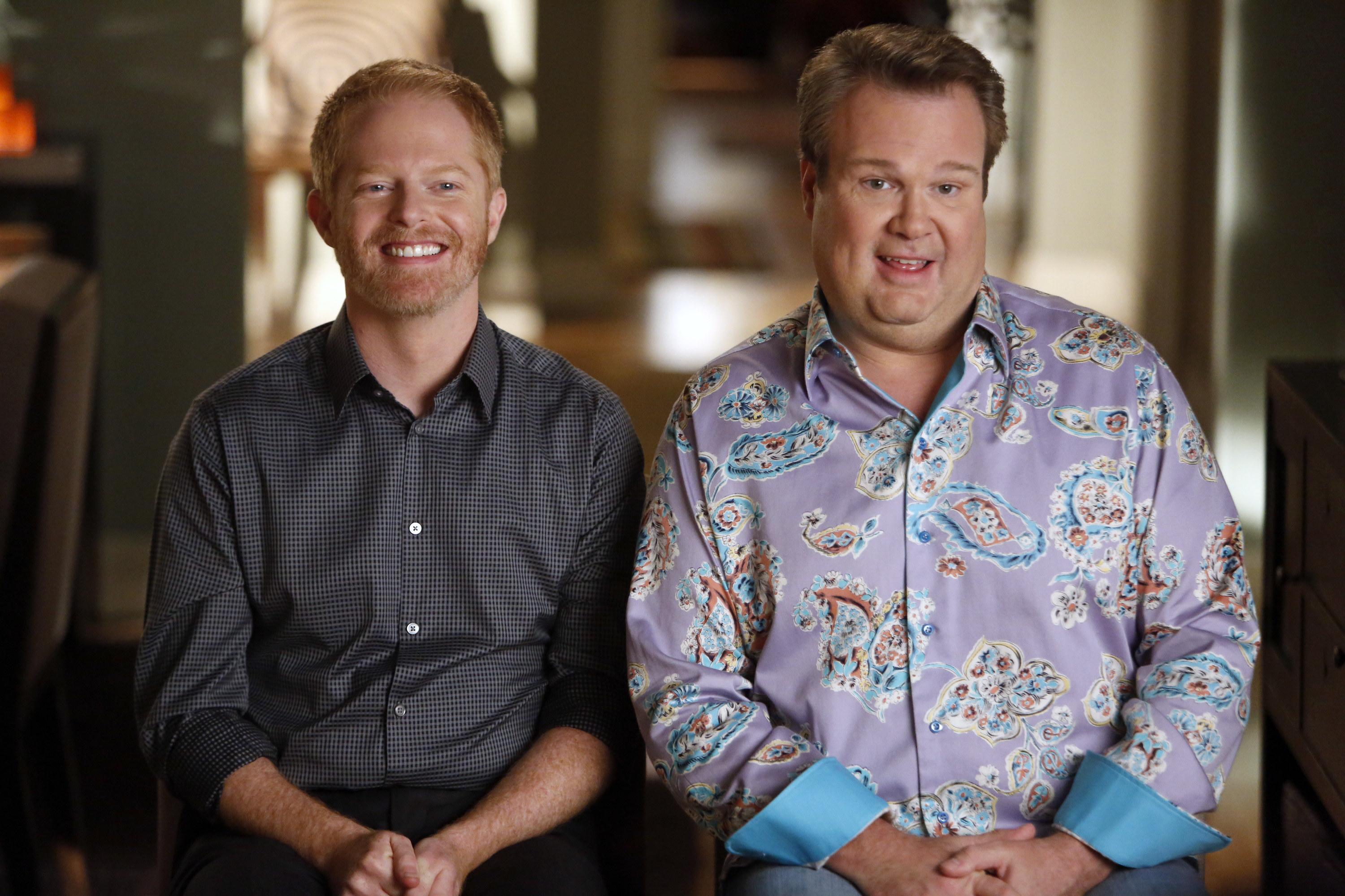 Mitch and Cam from Modern Family. 