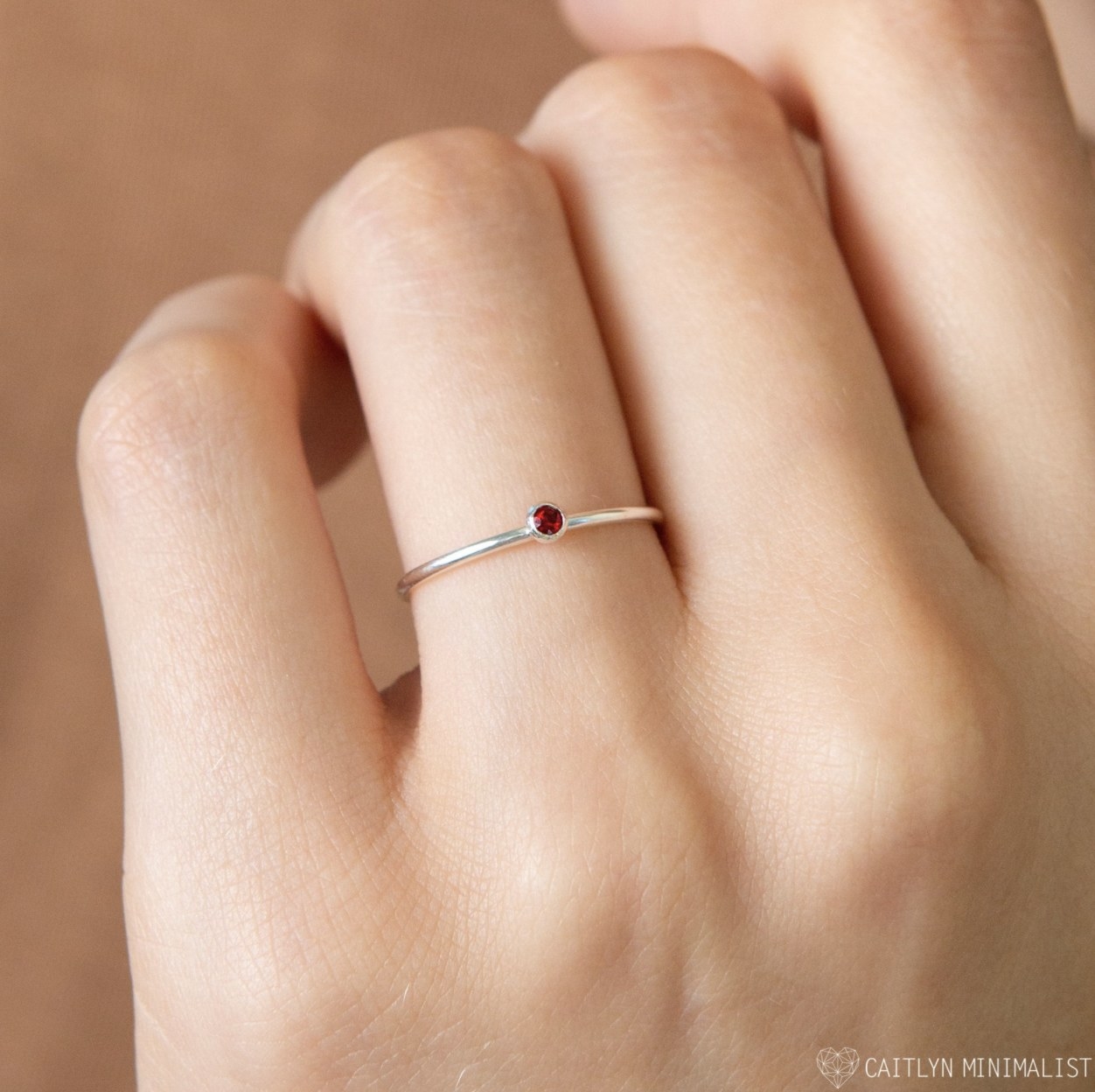 The ring on a person&#x27;s finger
