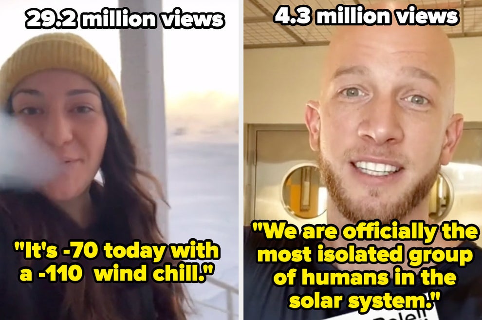 Viral Antarctica South Pole TikToks