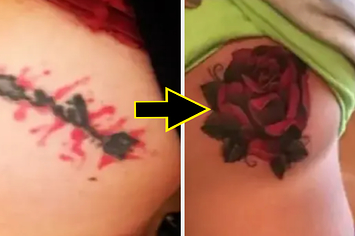 11 Rose Cover Up Tattoo That Will Blow Your Mind  alexie