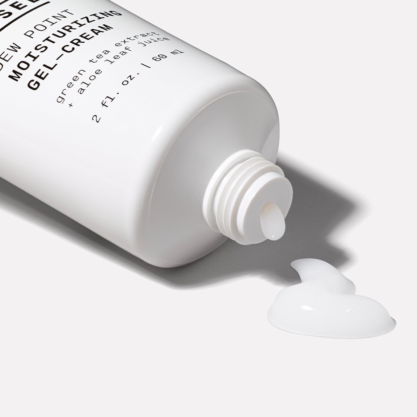 The squeezable bottle of moisturizer