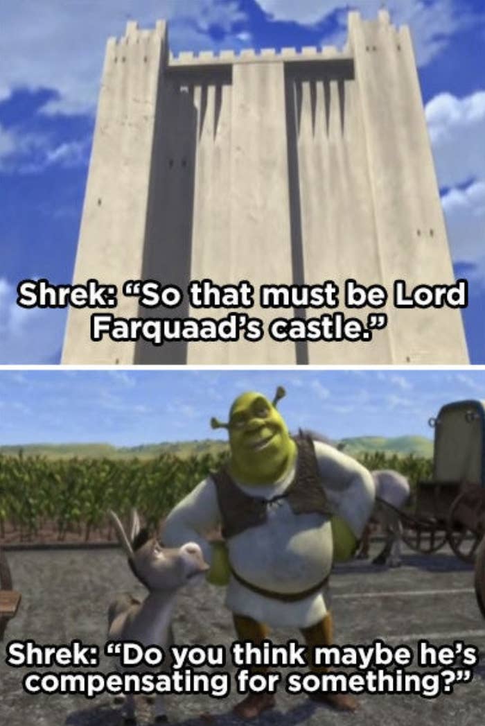 Imagine my surprise when nobody else is partaking in shrek meme