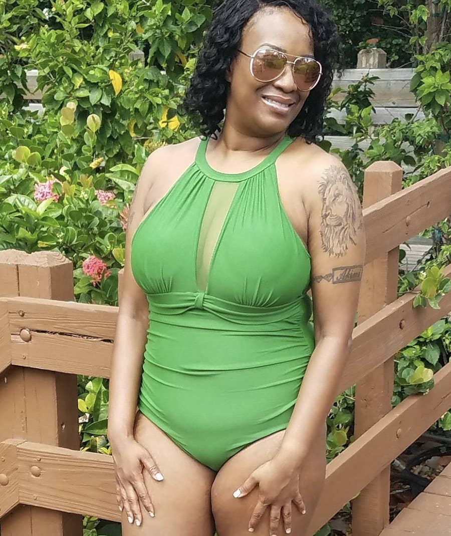 Green Swimwear  Green Bikinis, Bathing Suits + One Pieces