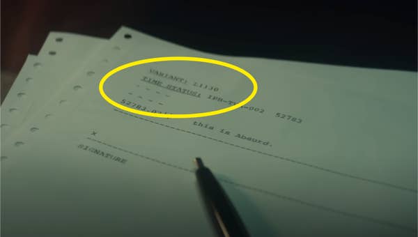 A circle around, "Variant: L1136"