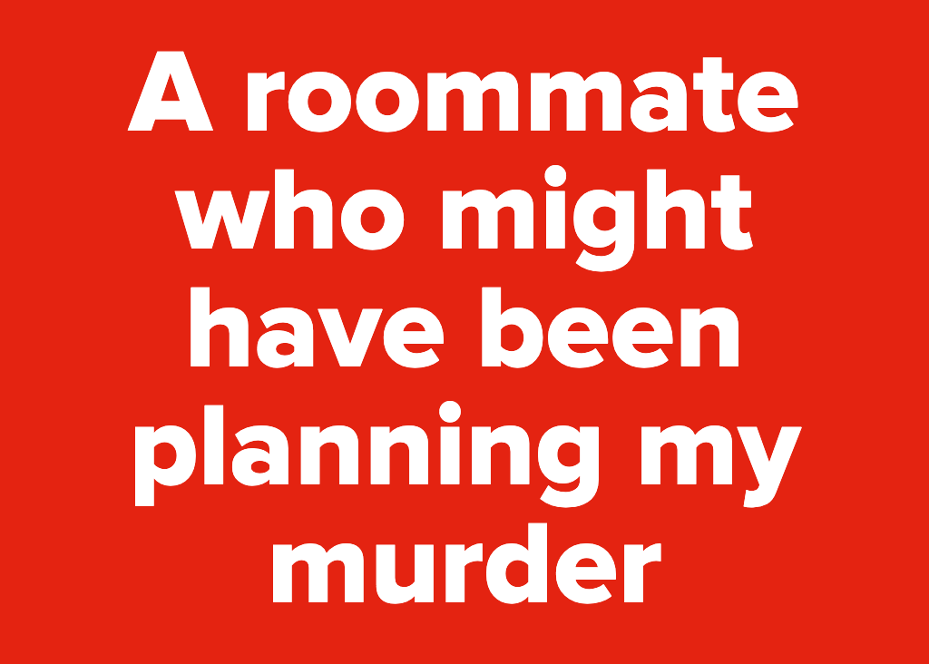 Bad Roommate "Would You Rather" Quiz