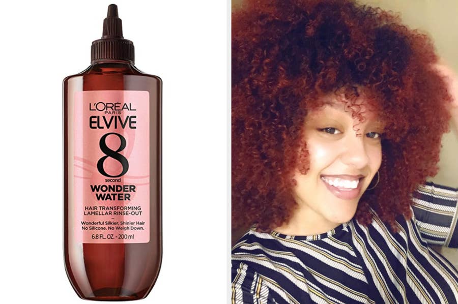 We tried the new L'Oreal Paris Wonder Water on 3 hair types and these are  the results