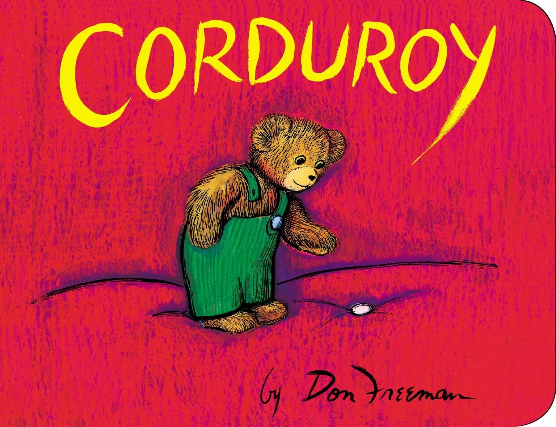 The cover of the classic children&#x27;s book, Corduroy 
