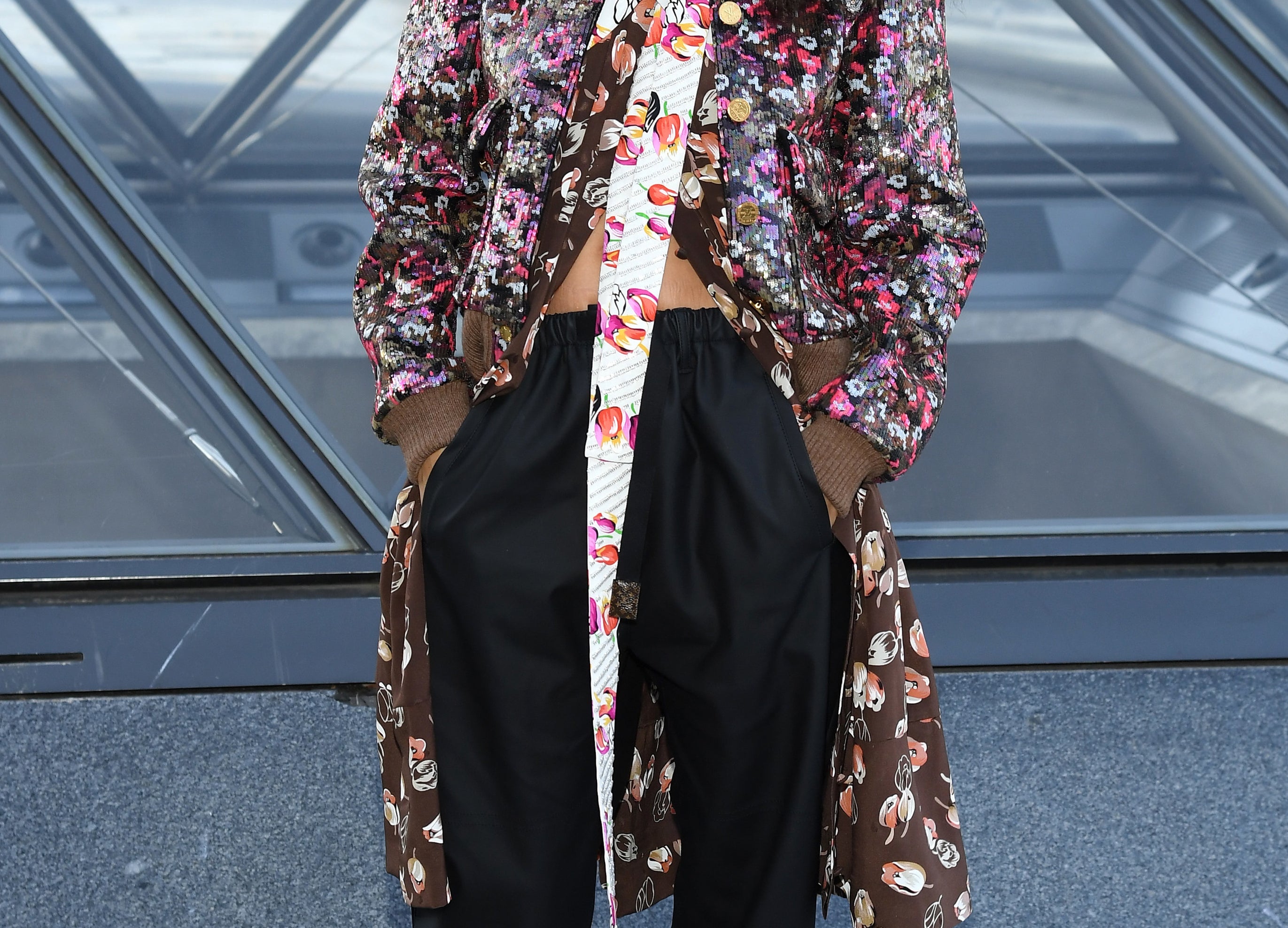 Thandiwe attends a fashion show