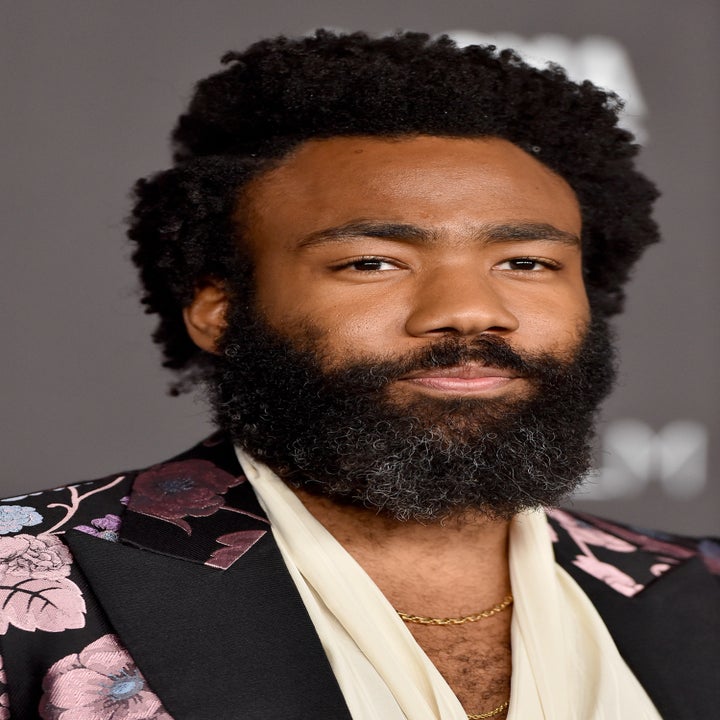 Donald Glover on a red carpet