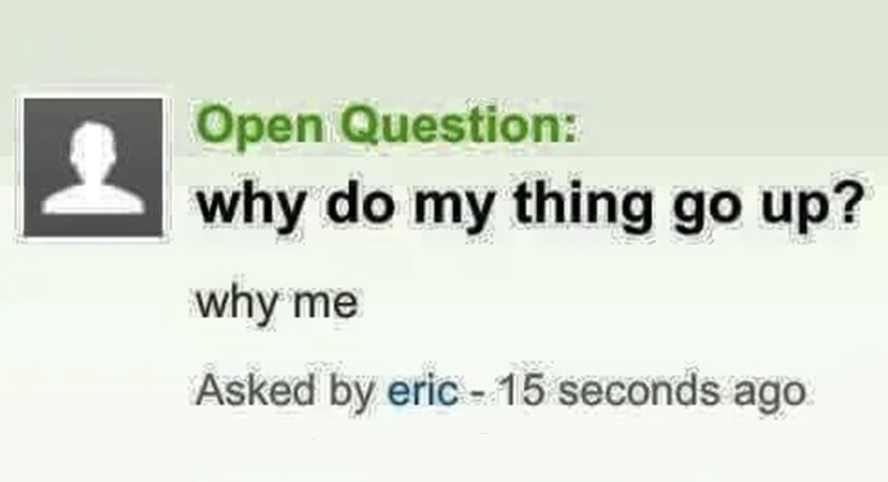 31 Hilarious Yahoo Answers Posts