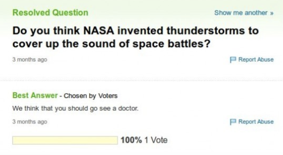 31 Hilarious Yahoo Answers Posts