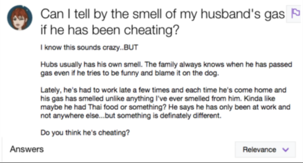 31 Hilarious Yahoo Answers Posts