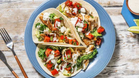 A plate of the tacos