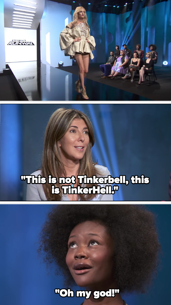Nina makes a pun about a fantasy-inspired look, saying it&#x27;s more Tinkerhell than Tinkerbell