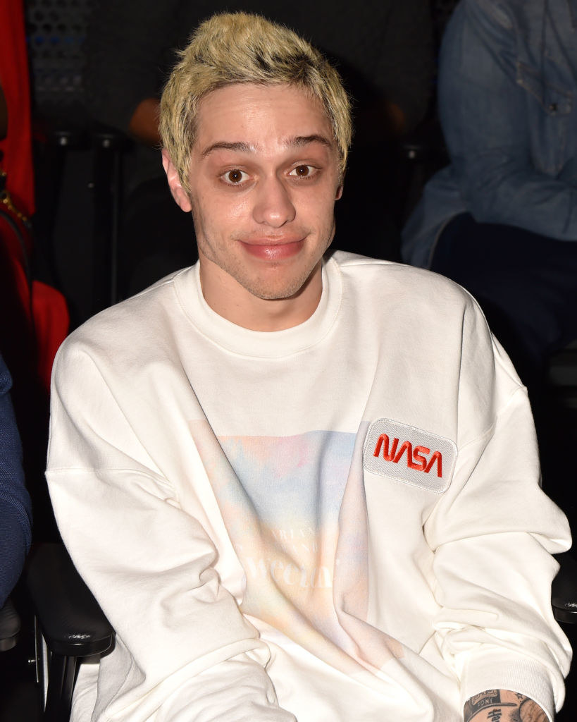 Pete Davidson attend the 2018 MTV Video Music Awards