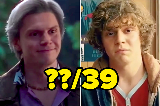 Evan Peters in Wandavision and Kick-Ass