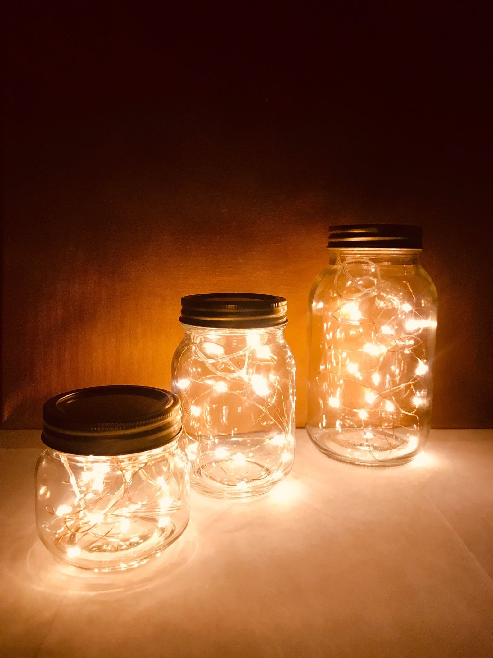 the three jars of lights