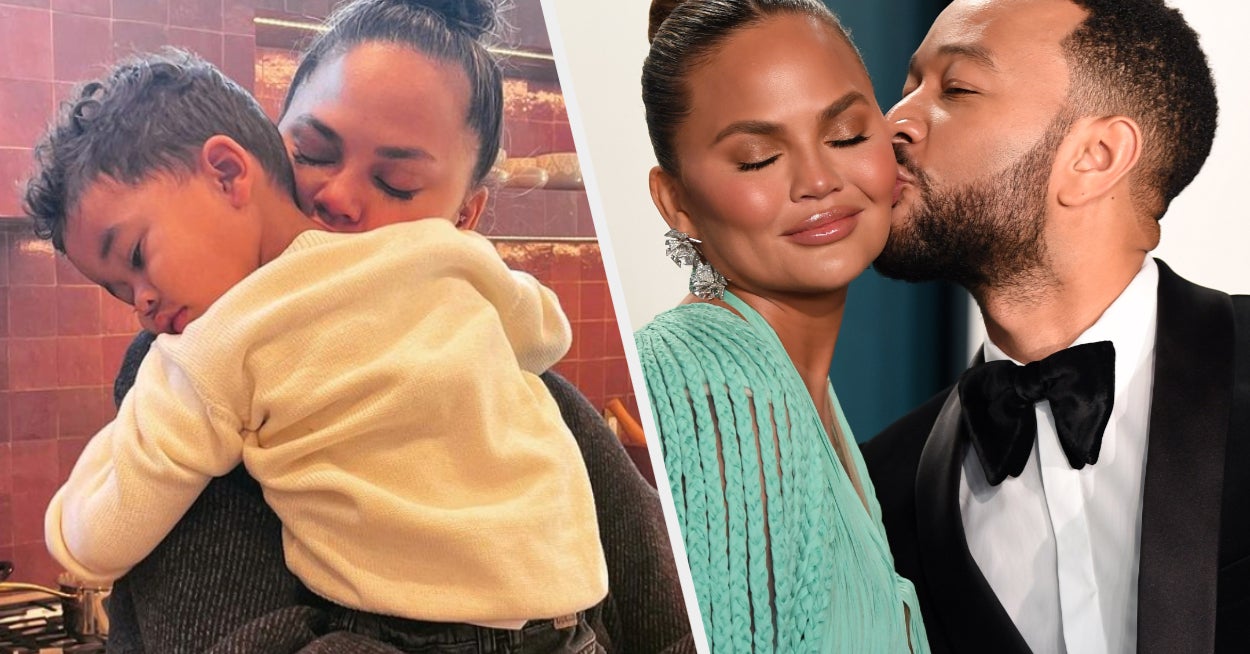 Chrissy Teigen on teaching 2-year-old boy There’s no right way ‘to be a man