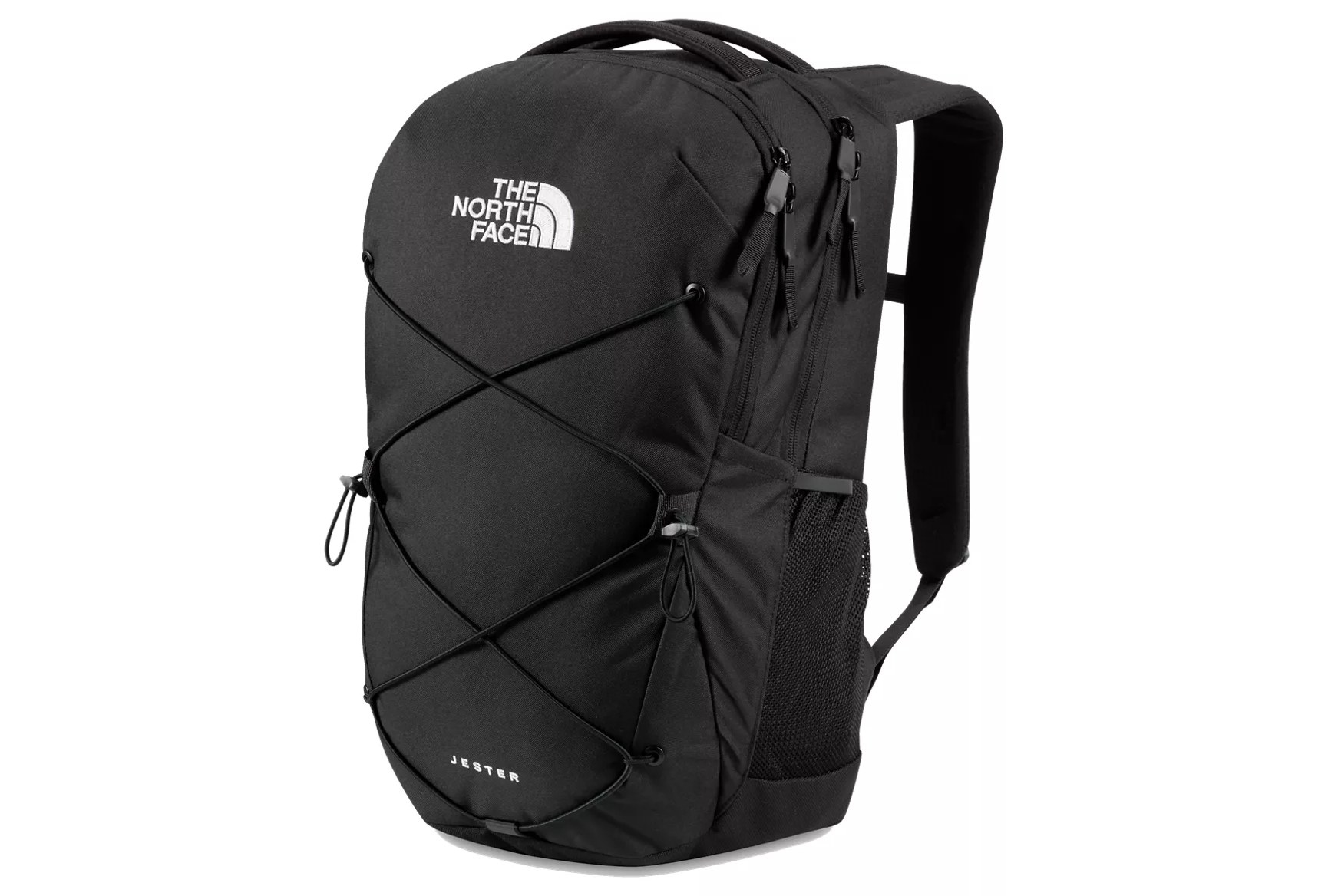 The black backpack 