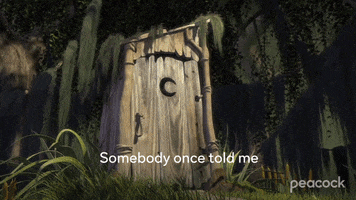 Somebody Once Told Me  Shrek Door [MEME ORIGIN] 