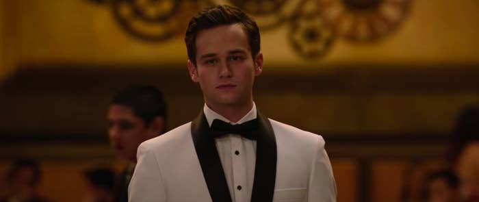 Justin at prom in "13 Reasons Why"