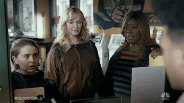 Annie, Beth and Ruby in Good Girls