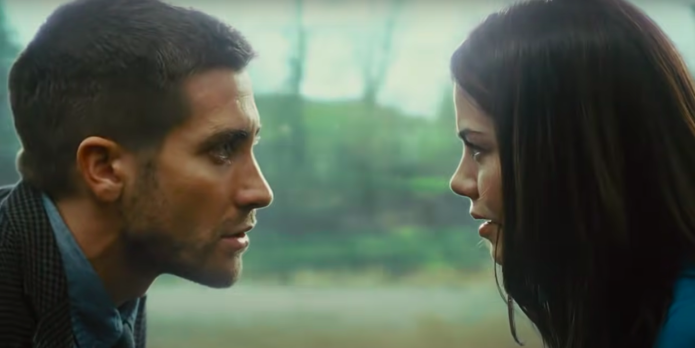 Jake Gyllenhaal and Michelle Monaghan in "Source Code"