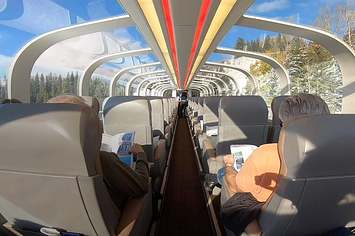 The Rocky Mountaineer Glass Ceiling Train Is The Most Stunning Way To See Canada