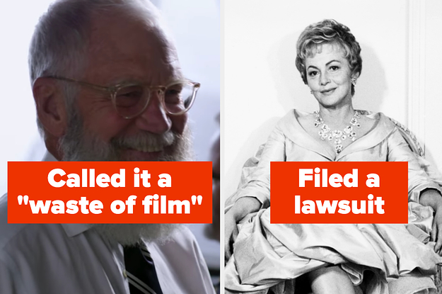 David Letterman and Olivia de Havilland, both of whom hated their fictional counterparts