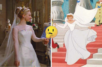 Cinderella's store wedding dress