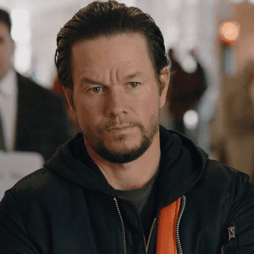 Mark Wahlberg shaking head no in &quot;Daddy&#x27;s Home 2&quot;