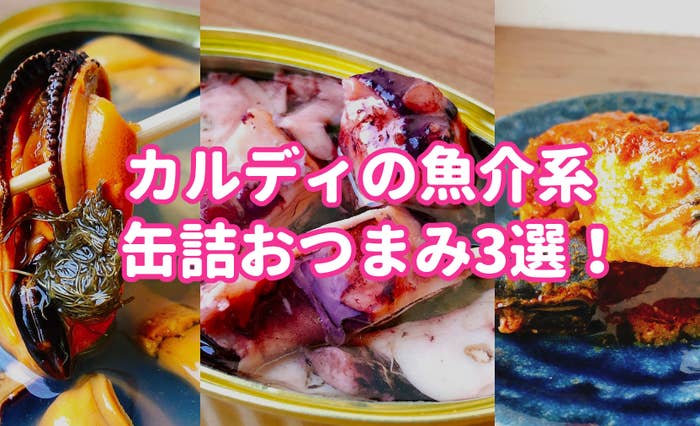 もっと早く知りたかったよ カルディの 絶品おつまみ缶詰 3選 もっと早く知りたかったよ カルディの 絶品おつまみ缶詰 3選