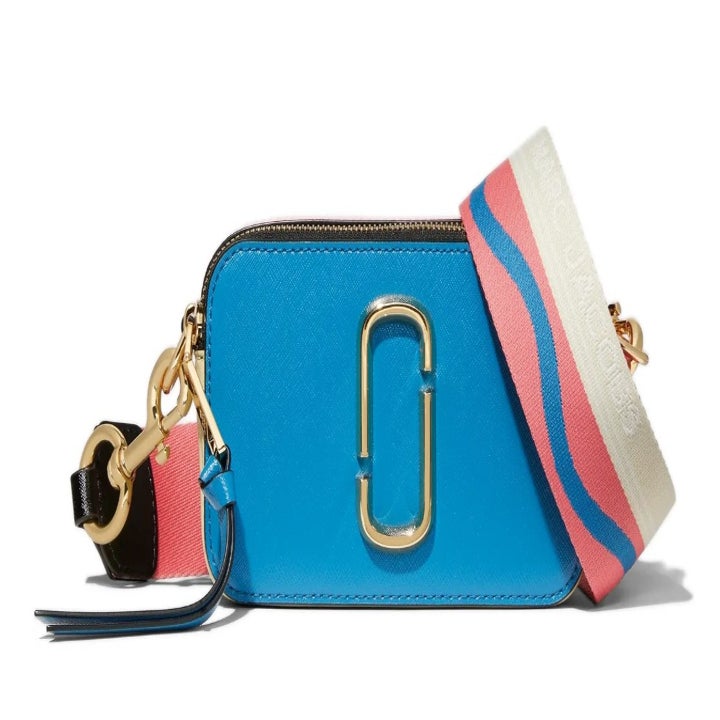 The colorful Marc Jacobs purse