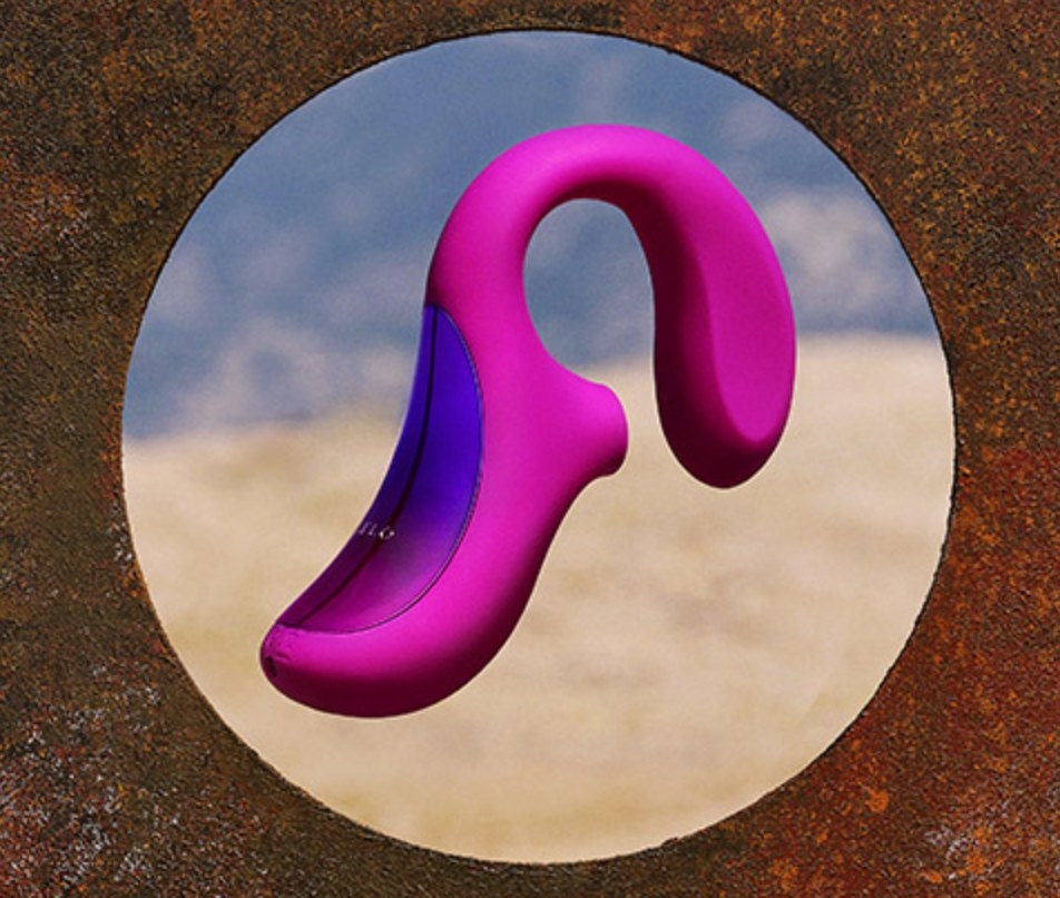 The enigma vibe in deep rose