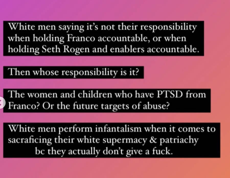 Charlyne Yi Alleges Seth Rogen Enabled James Franco