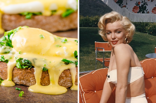 Hollandaise sauce and Marilyn Monroe