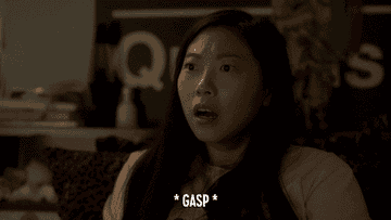 Awkwafina saying, &quot;Oh my god&quot;