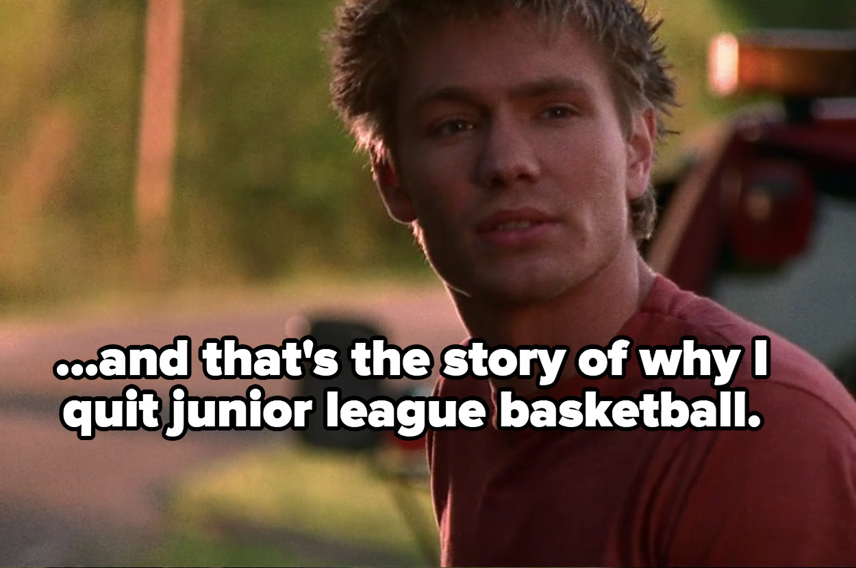 Lucas tells Peyton the story of why he quit junior league basketball