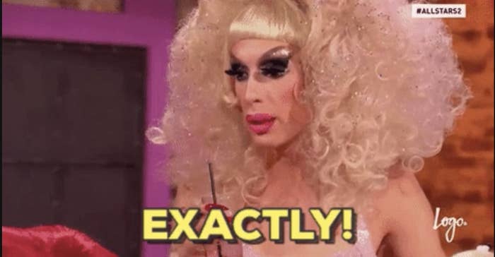 Alaska says "Exactly!"