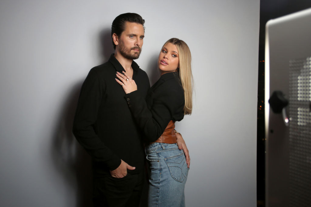 Scott Disick and Sofia Richie attend Rolla&#x27;s x Sofia Richie Launch Event 