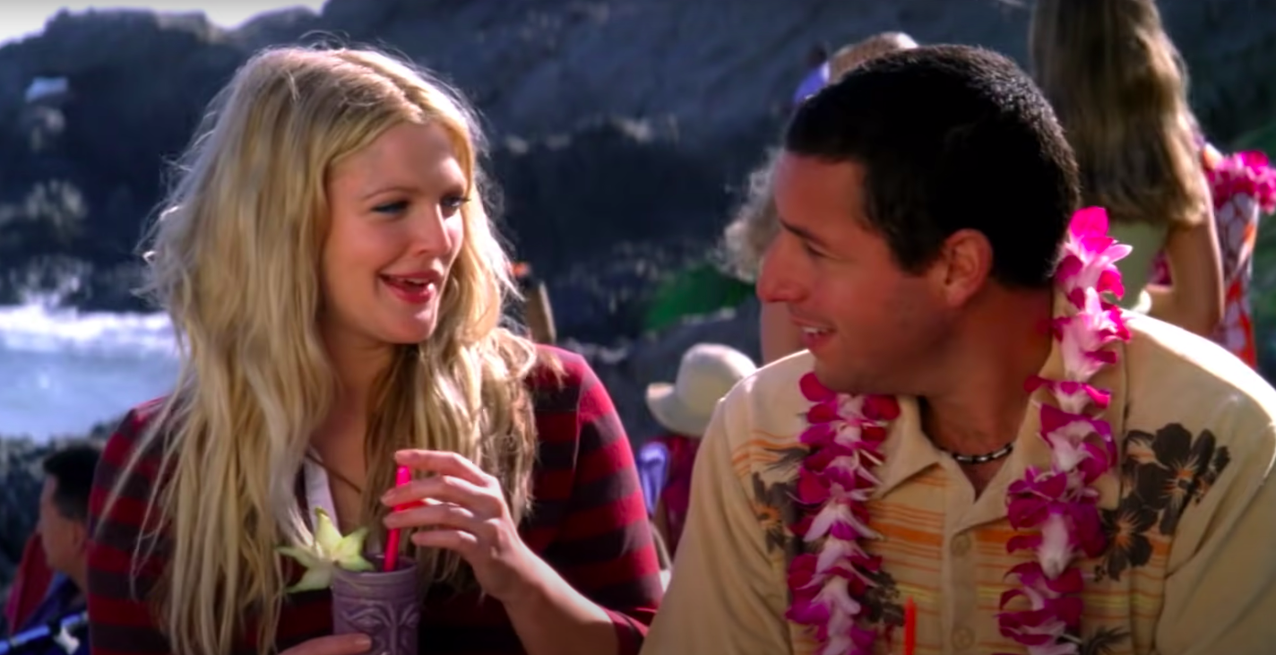 Lucy and Henry talking in &quot;50 First Dates&quot;