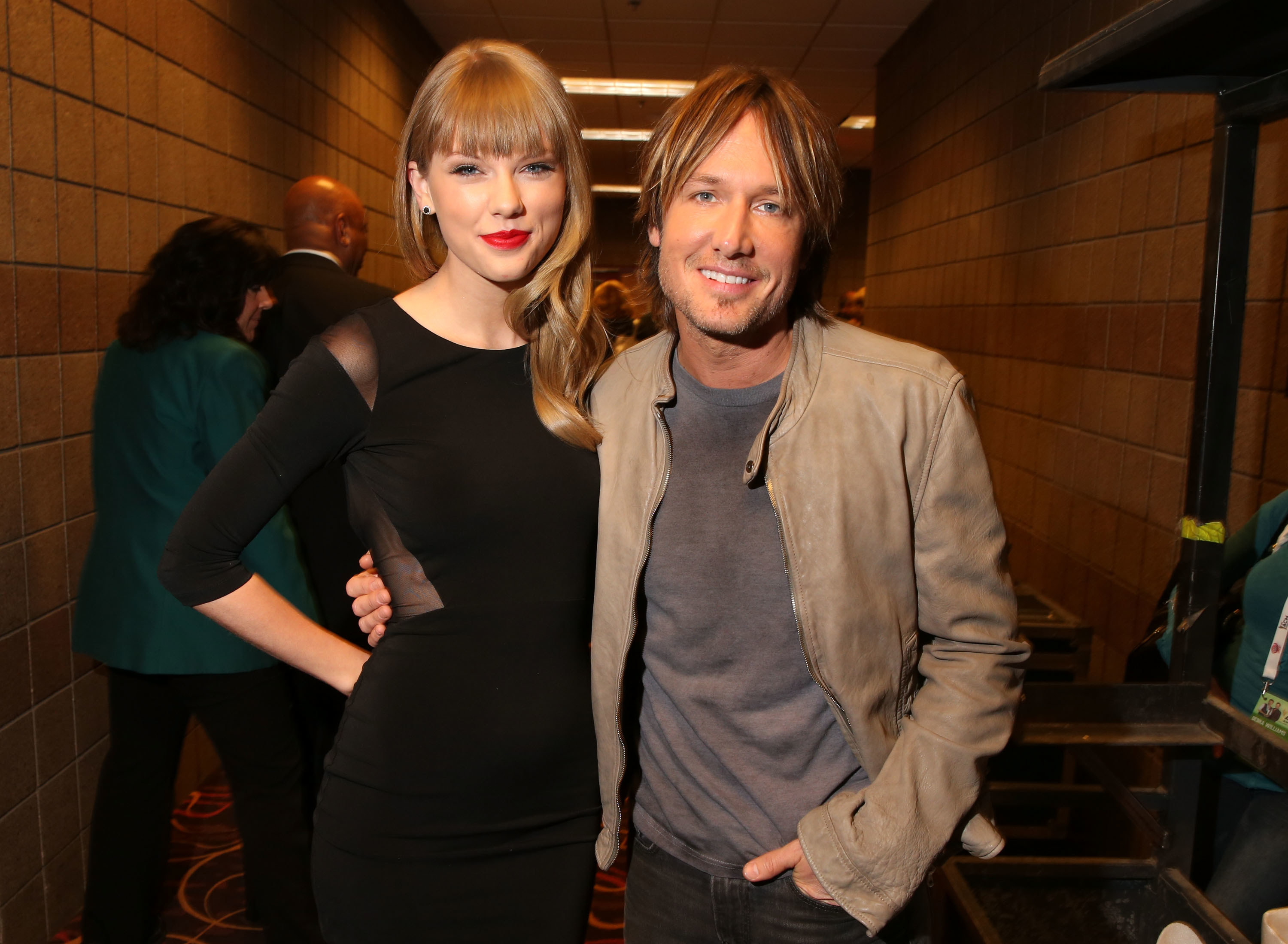 Taylor Swift and Keith Urban