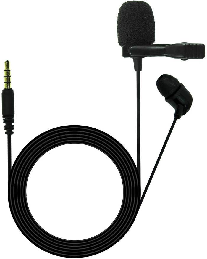 A mic on a cord 