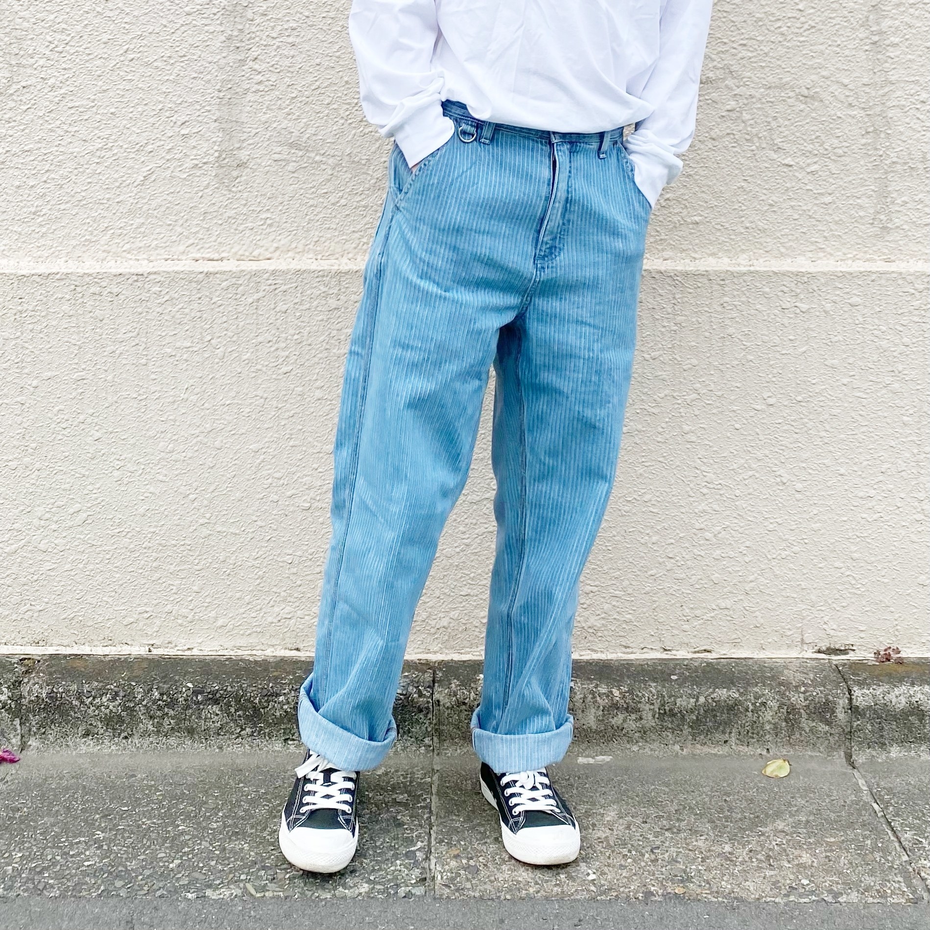 UNIQLO × jw Anderson straight jeans