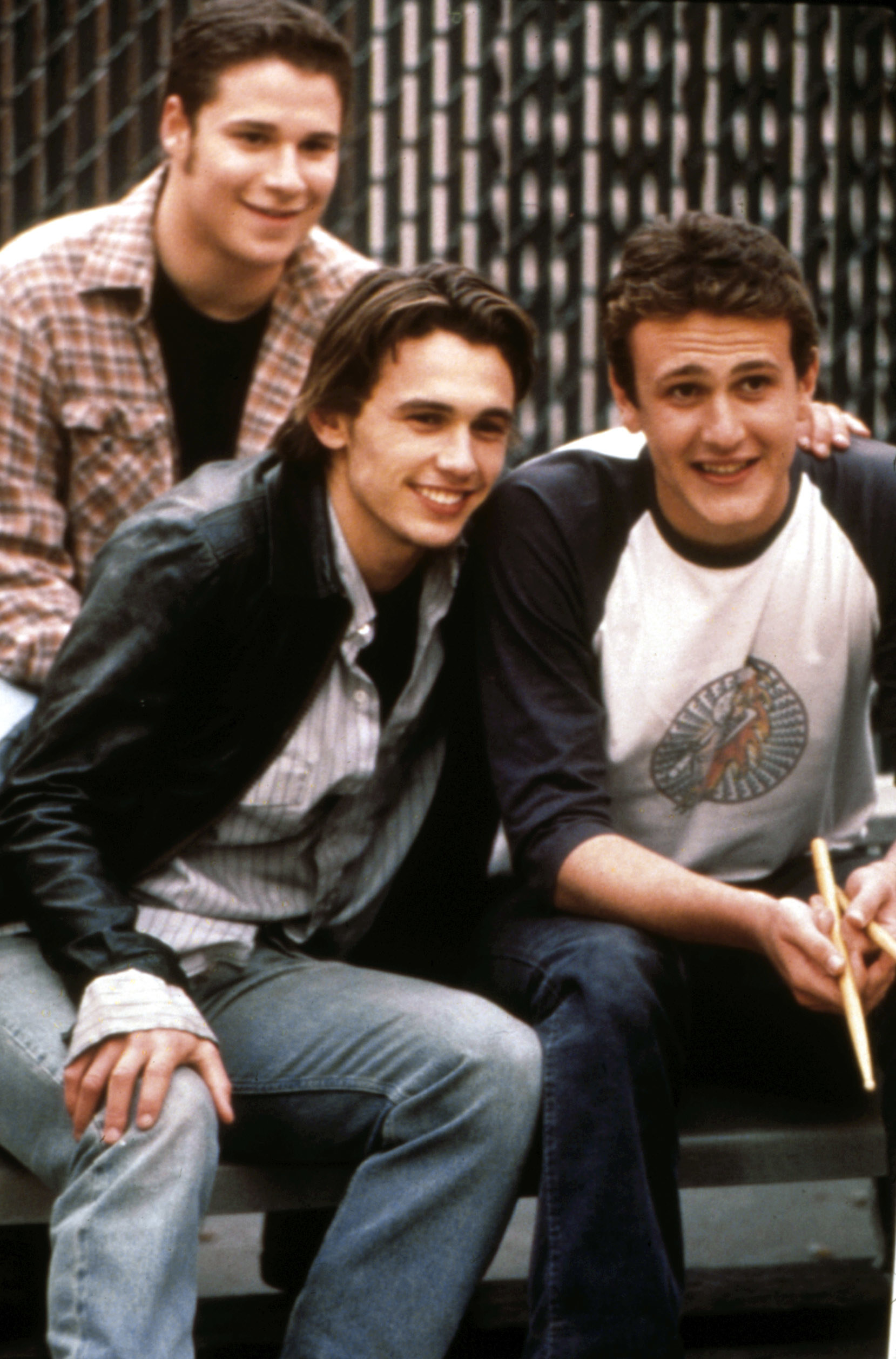 Rogen, Franco, and Jason Segel in Freaks and Geeks