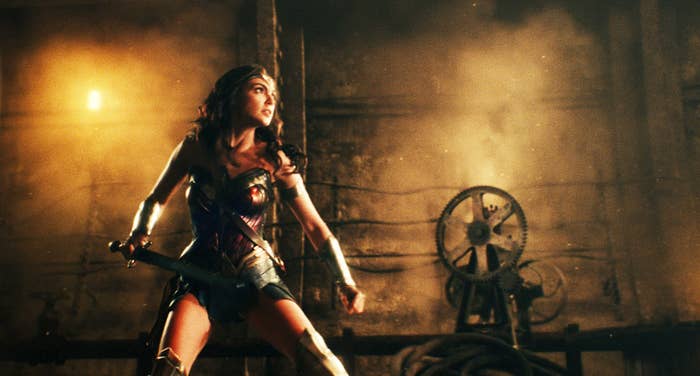Gadot as Wonder Woman in Justice League