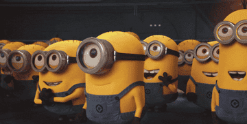 A group of minions