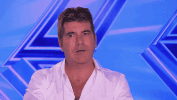 Simon Cowell on the X Factor
