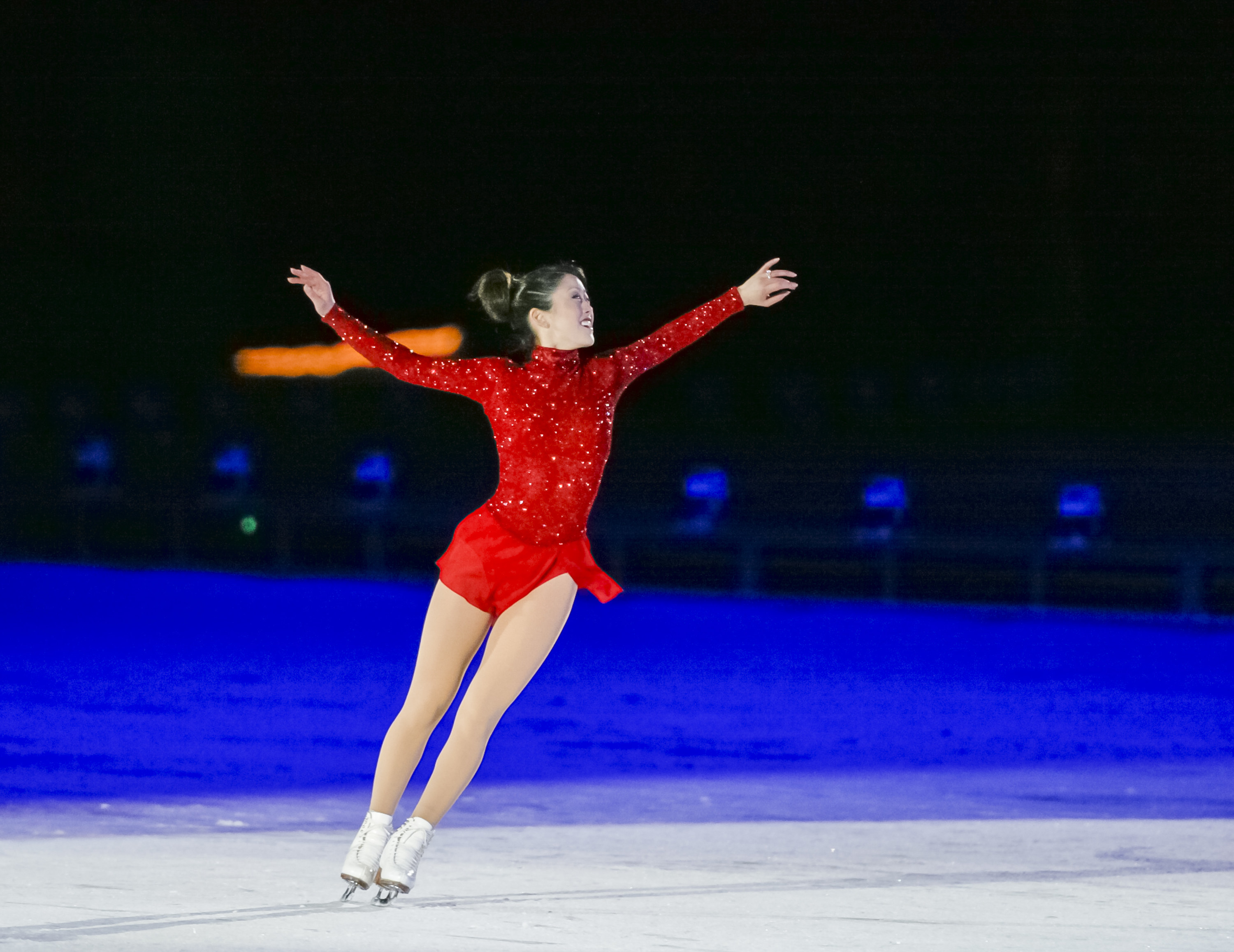 Kristi Yamaguchi ice skating