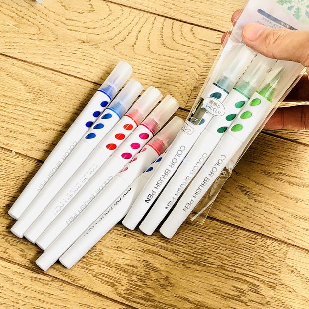 セリアの商品で一番凄いかも 1本37円の 水彩イラストペン が楽しすぎた話